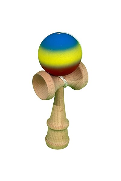 LEIBOO Kendama profesională din lemn, 18 cm, joc de dexteritate pentru copii ...