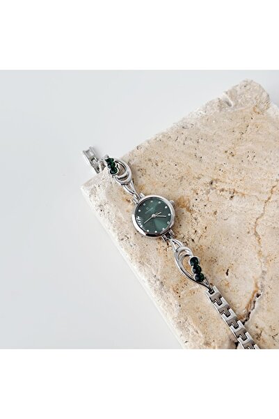 Boise Atelier Kley Grey-Green Watch | Saat