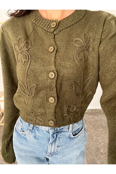 şev butik Patterned Cardigan -0925