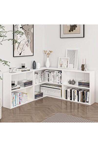 homeizi Adel Köşe Set 1 - Beyaz