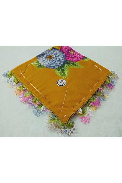 Cenk Șal de brodat manual Reyhan, pentru scris, șal, yemenit, mevlüt, cadou, ...