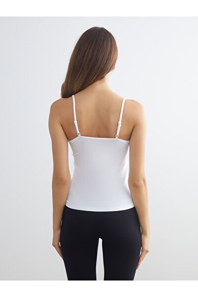 LC Waikiki Lcw Dream Square Neck Strap Women's Tank Top