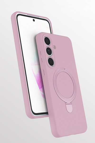 Nezih Case Samsung Galaxy A56 Uyumlu Magsafe Sarj Özellikli Standlı İnce Kapak