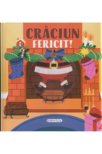 Editura Girasol Craciun fericict! Da paginile ca sa vezi magia!