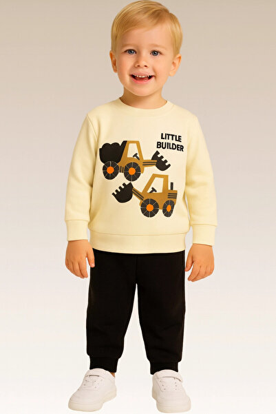 My Hanne Little Builder Printed Baby Boy Set 20107