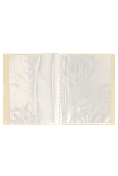 Strigo PP folder A4, 20 protective sheets, beige SF082