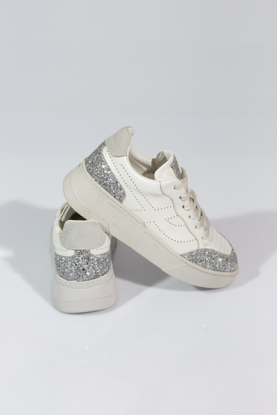 DGN Es1502 Women's Lace-Up Patterned Sports Shoes