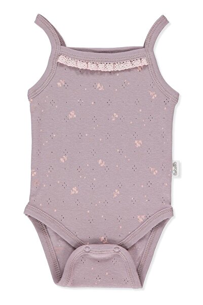 Bebetto ملابس داخلية مزينة بحبل مطرز وطباعة هلال (طبيعي) باللون الأرجواني