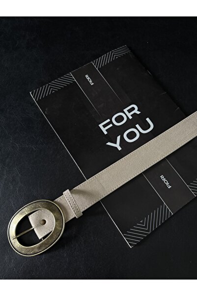 Fiori Γυναικεία ζώνη παντελονιού από σουέτ οβάλ αντίκα με αγκράφα, ζώνη σακάκι, ζώνη πουκάμισου, ζώνη φορέματος