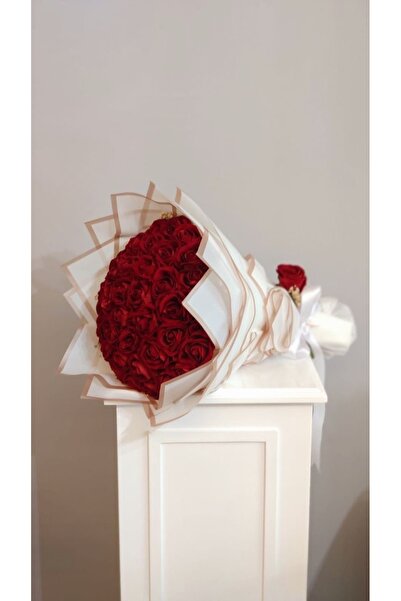 Diana Accessory 41Lİ KIRMIZI GÜL BUKETİ İSTEME ÇİÇEGİ NİŞAN SÖZ SEVGİLİYE SÖZLÜYE HEDİYE