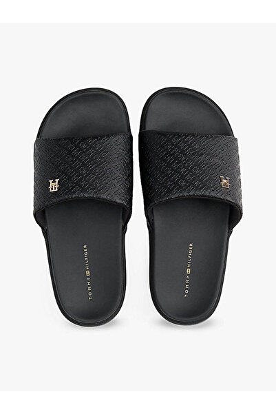 Tommy Hilfiger Women's Platform Monogram Beach Slippers
