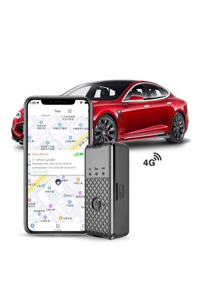 iUni Mini GPS Tracker L2, GSM Microphone, 4G, GPS Location, Magnetic Mount