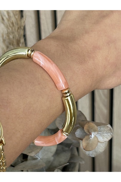 lavanderopa سوار مطاطي وردي