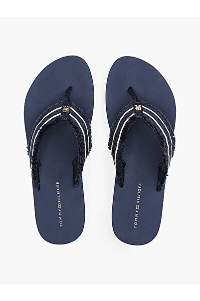 Tommy Hilfiger Women's Th Webbing Beach Slippers