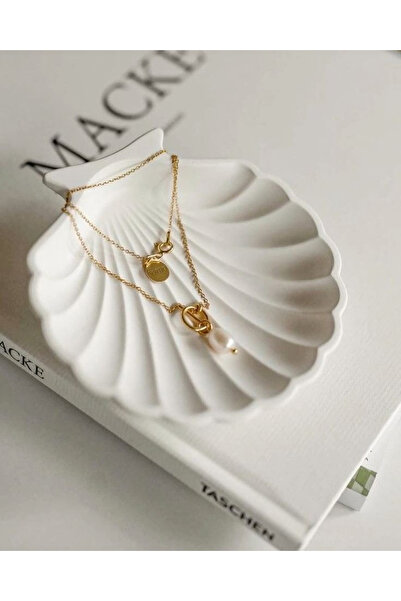 NİLCANDLE Deniz Kabuğu-İstiridye Şeklinde Takı Kutusu - Minimalist Dekoratif ...