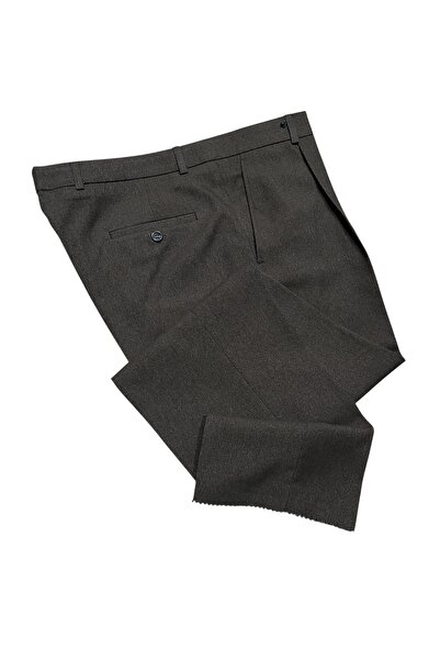 BugıStar SONBAHAR - KIŞLIK KUMAŞ PANTOLON.RAHAT KALIP ,PİLELİ ,ASTARLI ,BABA PANTOLONU,KAHVERENGİ.