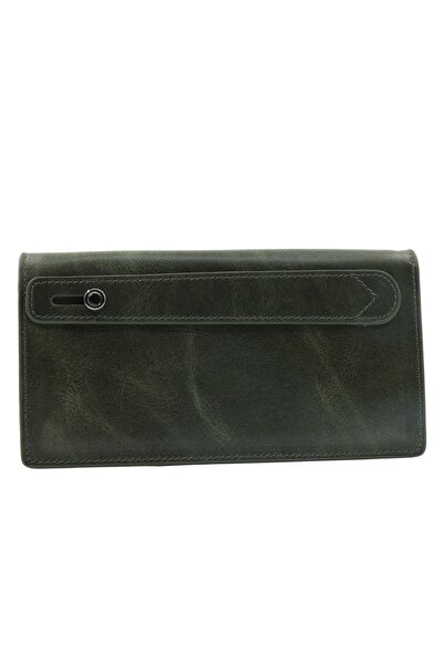 Meskanto Vera Genuine Leather Women's Wallet with Zippered Phone Compartment