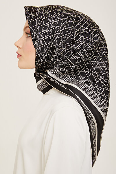 Armine Silk Scarf 9167D (Sura) (Nostalji̇)-01