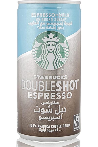 Starbucks جرعة مضاعفة بدون إضافة سكر 200 مل × 12