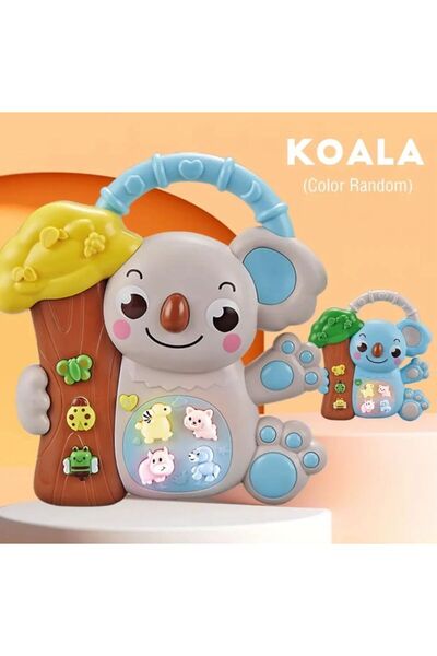 scntoys Sesli Işıklı Müzikli Koala Bebek Piyanosu - Müzikli Işıklı Bebek Pian...