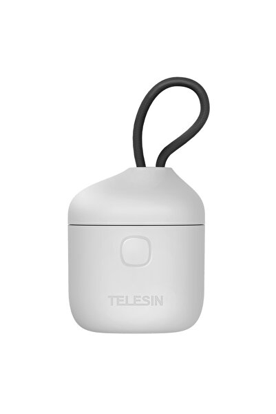 TELESIN Portable triple charger with integrated card reader for GoPro Hero 12, 11, 10, 9 batteries