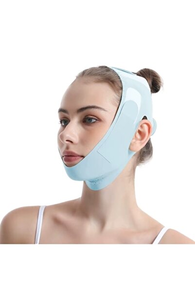 ESensio Mască facială V-Line pentru lifting, cu gât în ​​V - reutilizabilă, a...