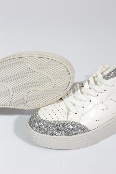 DGN Es1502 Women's Lace-Up Patterned Sports Shoes