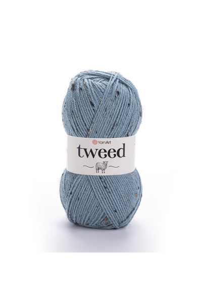 Yarnart Tweed El Örgü İpi 100 gr 230 mt %70 Akrilik %30 Yün Renk Nötrlü Doğal...