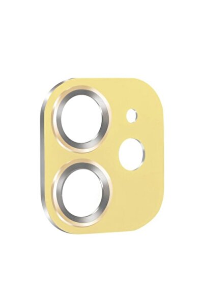 Bibilel Camera protective glass for iPhone 11, 9H hardness, Yellow (BBL1422)