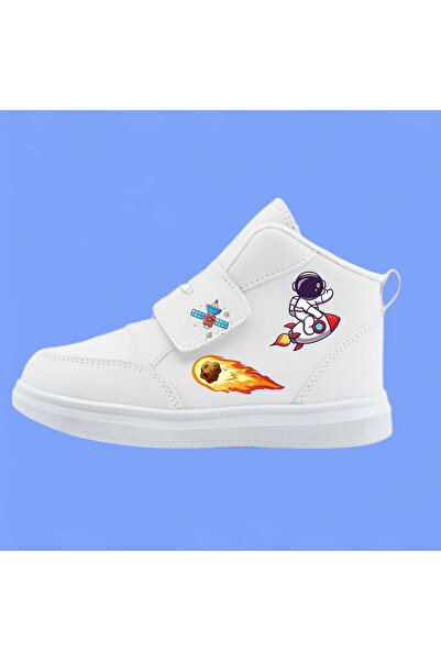 KİCKSPRİNT astronot baskılı erkek çocuk spor bot