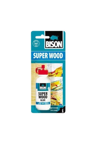 Bison Adeziv pentru lemn D3 Super Wood, rezistent la apă, 75 g