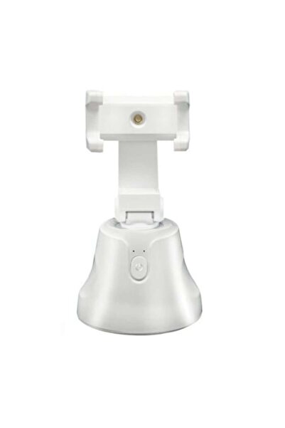 Bibilel Smart Camera Phone Holder, 360° Rotation, Face Tracking, White, BBL1712