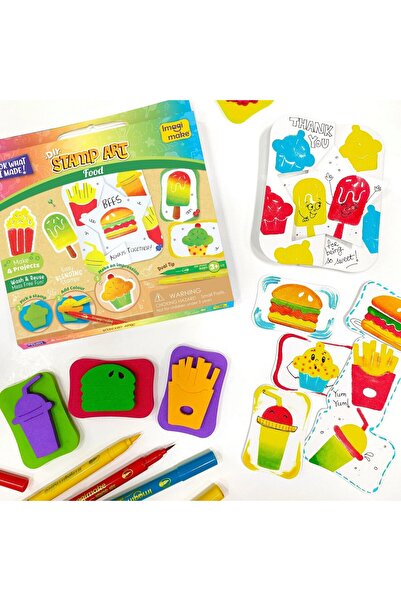 Imagimake Δημιουργικό σετ γραμματοσήμων - Τρόφιμα