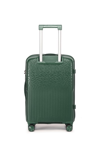 BRITISH TOURISTER Hard Side Spinner Luggage Small 20" - Green