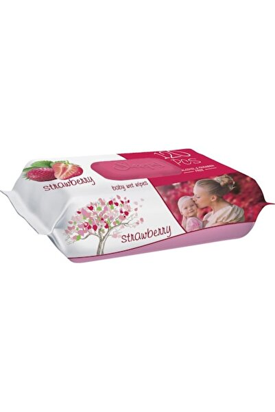 Sleepy șervețele umede pentru bebeluși, parfum de căpșuni, 120 buc