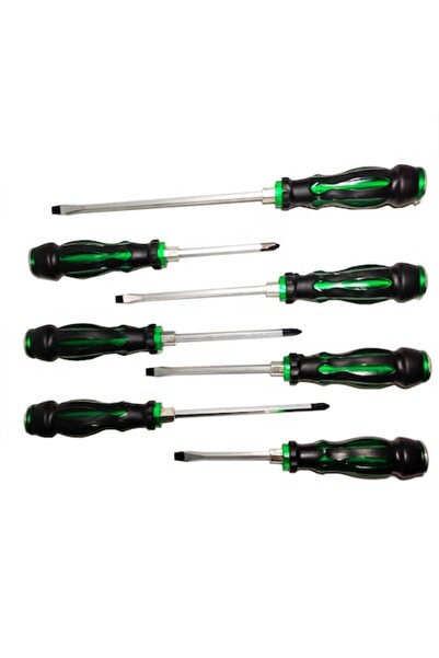 OEM Set de 7 șurubelnițe mecanice cu vârf magnetic GC027