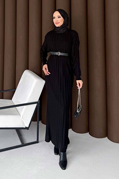 Melike Tatar Triko Elbise 70-2404