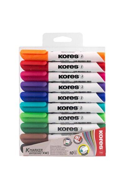 kores Markere pentru tablă albă, 3 mm, 10 buc.