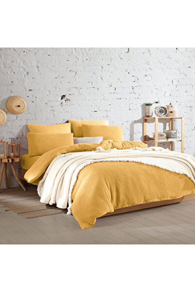 destinyhometex Premium 100% Cotton Single Muslin Duvet Cover Set 160X220 cm