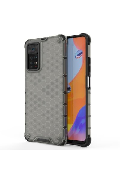 SOHO Husă pentru Samsung Galaxy Note 20 Ultra, design tip fagure de miere, neagră