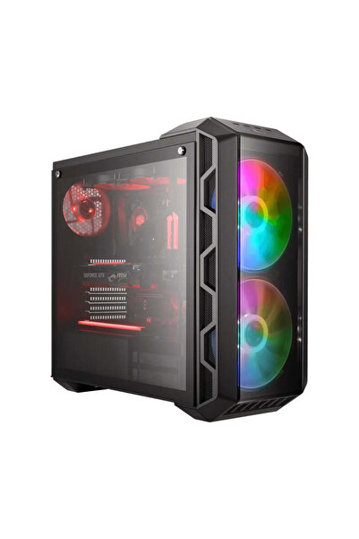 Cooler Master MasterCase H 500 ARGB Airflow ATX Mid-Tower Dual 200 mm ARGB, Black