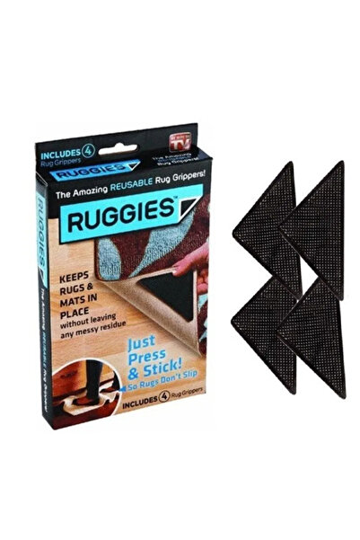 HOZRO HOZRO RUGGIES Carpet Fixing Tape – Pack of 8 Triangles, Prevents Slipping