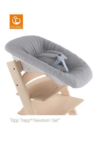 Stokke Tripp Trapp® Newborn Set™ Grey With Toy Hanger