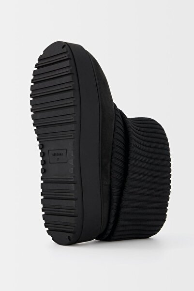 Bershka Çorap tipi platform bilekte bot