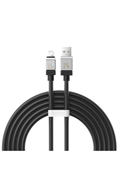 Baseus Coolplay USB - Lightning Cable 2m 2.4A Black