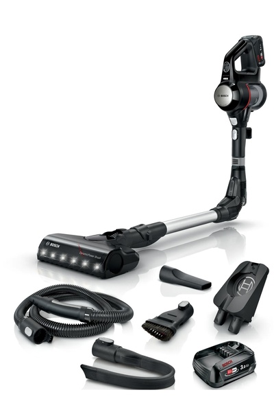 Bosch BBS712XTR Unlimited 7 Şarjlı Dikey Süpürge Siyah