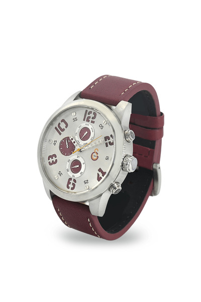 Galatasaray Deri Kol Saati U13856 - GS ANAHTARLIK HEDİYELİ