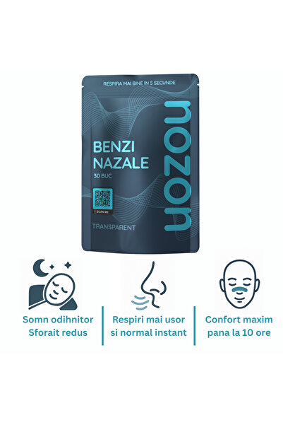 NOZON ™ Nasal Strips - Set of 30 pieces