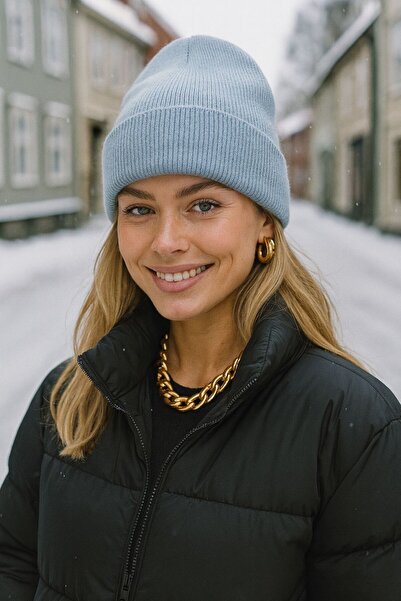 MARBERRY Beretă unisex Bebe Blue Basic