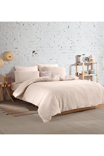 destinyhometex Premium 100% Cotton Single Muslin Duvet Cover Set 160X220 cm